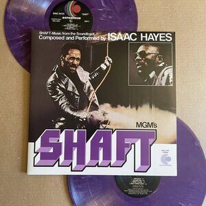 Isaac Hayes Shaft Soundtrack 2-LP ~ Ltd Ed Colored Vinyl (Purple) ~ New/Sealed!